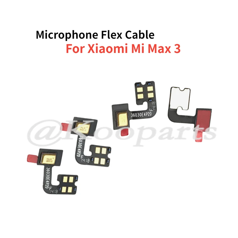 

100% Tested Mic Microphone Flex Cable For Xiaomi Mi Max 3