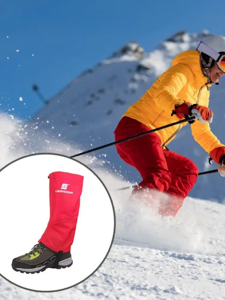 

Autumn And Winter New Men And Women Outdoor Snow Leggings, Hiking, Hunting, Skiing, Dirt-Proof, Waterproof Breathable Foot Cover