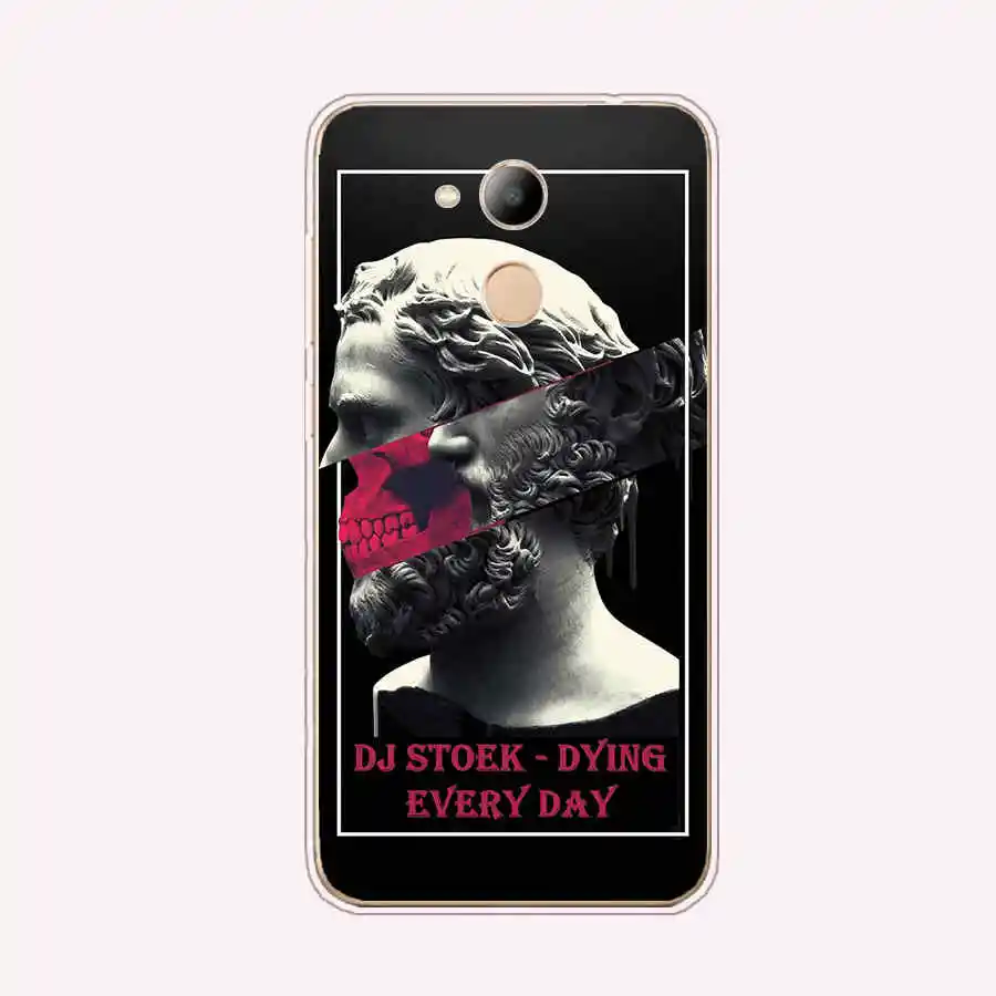 Чехол для Huawei Honor 6C силиконовый чехол телефона Pro мягкий из ТПУ Honor6C Fundas Coque милый