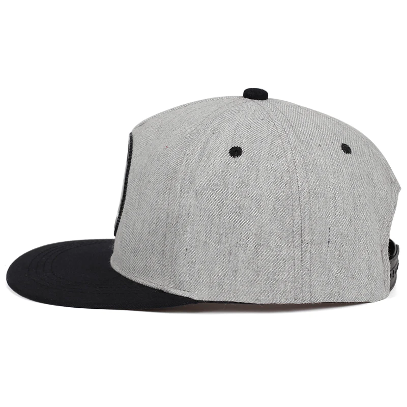Классический 5 панелей Хлопка snapback 3d глаза Бога пластиковая накладка мужские
