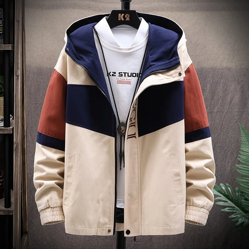 

Men Patchwork Streetwear Bomber Jackets 2019 Autumn Mens Korean Fashions Windbreaker Harajuku Hip Hop Jackets Coats