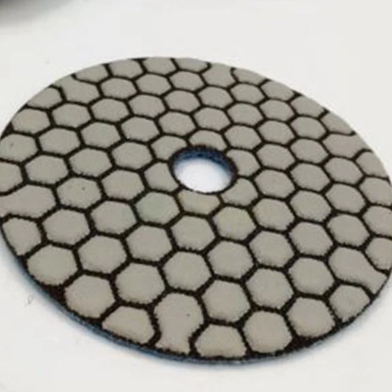 

7Pcs 4Inch 50 Dry Diamond Polishing Pads Diameter 100MM Resin Bond Diamond Flexible Polishing Pads