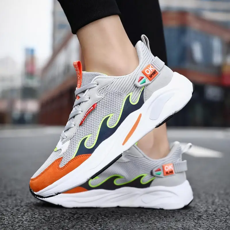 

2021 Hot Sale Adult Breathable Running Sports Shoes Men Outdoor Sports Training Light Running Shoes Men Comfortable Sports Shoes