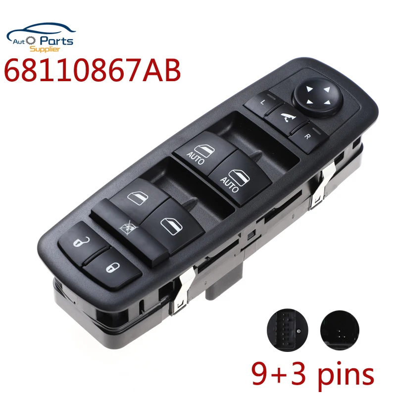 

Новый переключатель электростеклоподъемника 68110867AB FL Для CHRYSLER TOWN & COUNTRY RAM 1500 2500 3500 DODGE GRAND CARAVAN 2012-2018