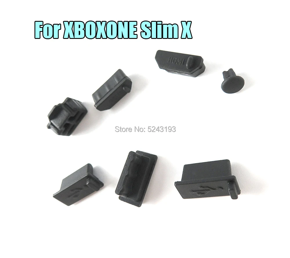 Пылезащитная заглушка для USB Xbox One X игровая консоль силиконовый пылезащитный