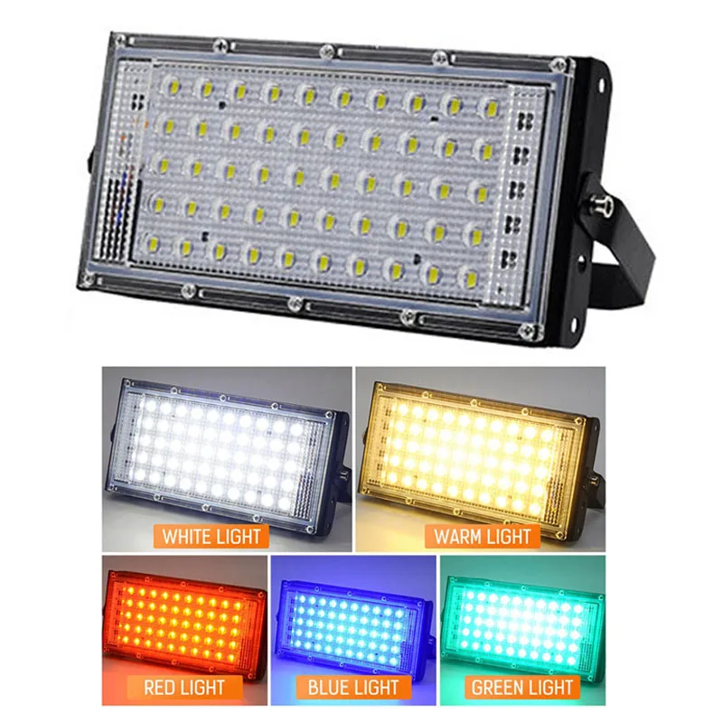 

Портативный светодиодный прожсветильник Тор 50 Вт, прожекторная лампа, большая площадь освещения, алюминиевая граница, светодиодный уличны...