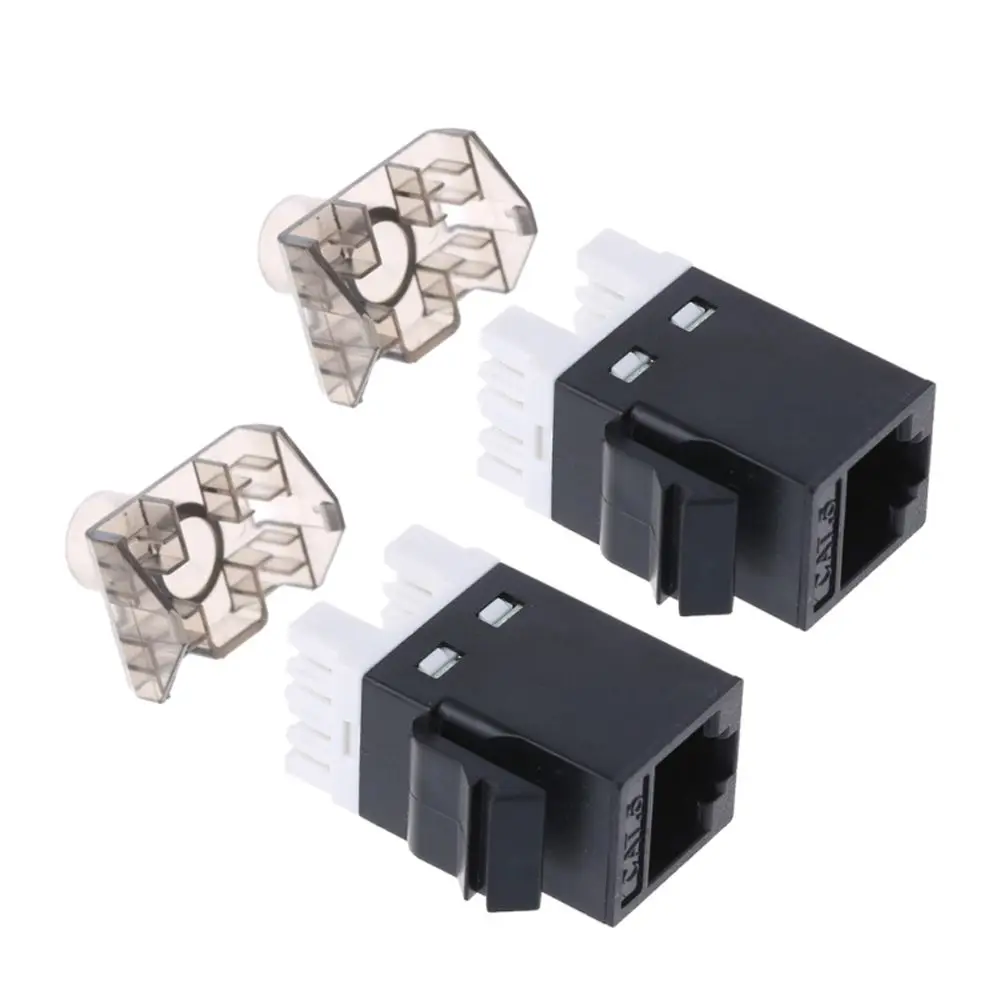 

1pcs UTP CAT6 Network Module RJ45 Connector information socket Computer Outlet IO Cable adapter Jack