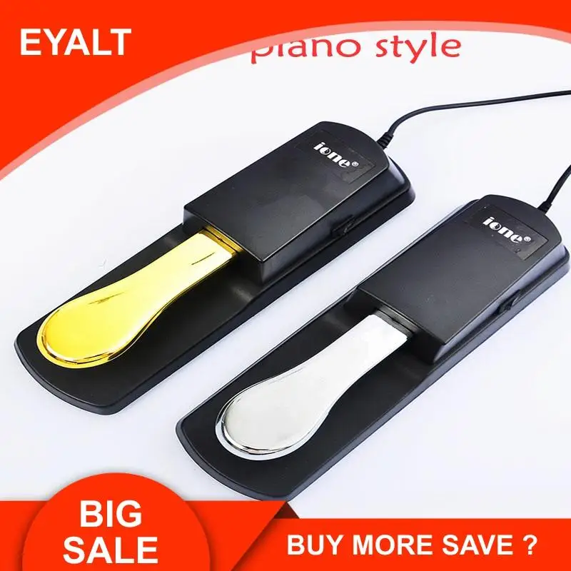 Задержка педаль электронная пианино барабан MIDI клавиатура музыкальный