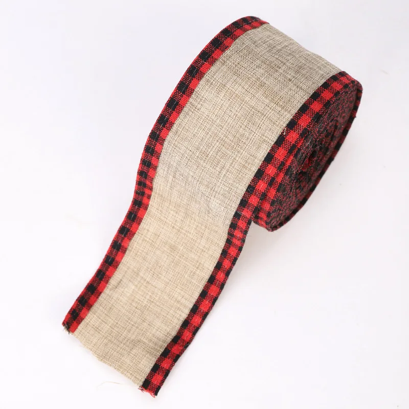 6 м/Искусственная конопляная лента Проволочная Рождественское украшение