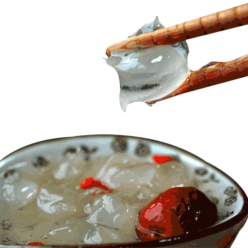 

Four daming mountain of yunnan, the double pod honeylocust meters natural snow lotus seed can match peach gum yan tremella 80 g