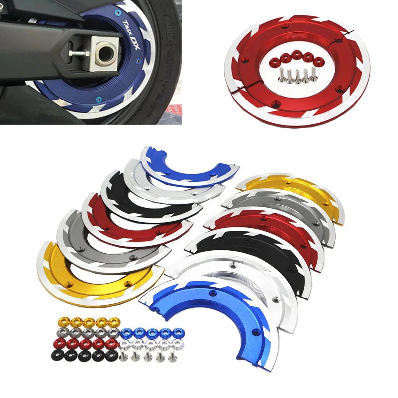 

Motorcycle accessories aluminium alloy Transmission Belt Pulley Cover For YAMAHA TMAX 530 t-max 530 tmax530 SX DX 2017 2018 2019