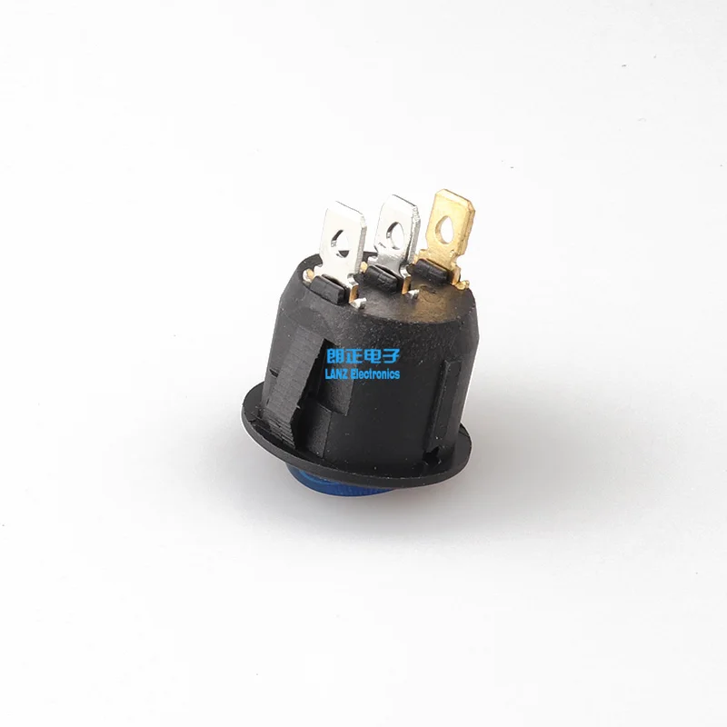 Вкл/Выкл круглый Кулисный переключатель Светодиодная подсветка для автомобиля