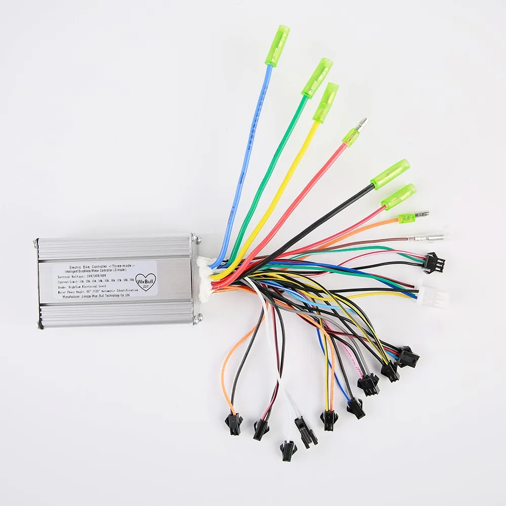 

Sine Wave Brushless Controller 36/48/52V 350W Electric Scooter Headlight Horn Brake Light Power Supply Control E-Bike Accessorie