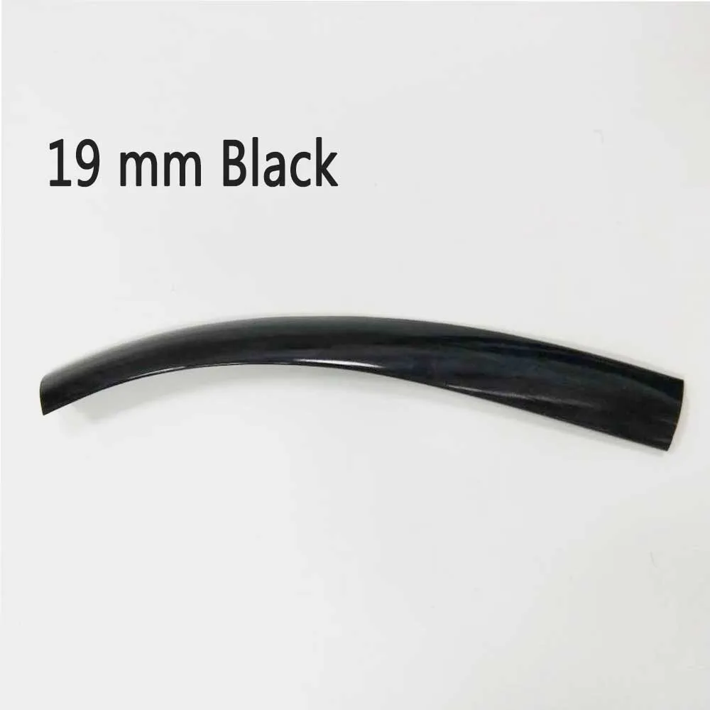 19mm black 32,8фт 10 м длина 16 мм/19 мм ширина Пластиковые Т-образные формы для аркадных игр MAME машина шкаф хром/черный - Цвет: 19mm black