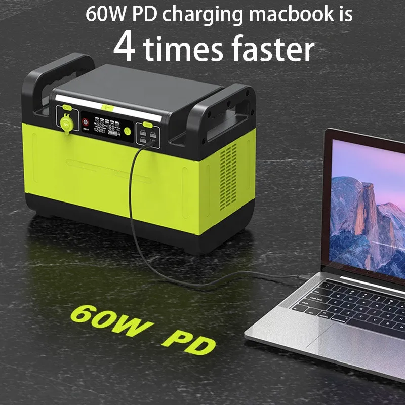 AC 110V 220V Home USE 500W 1500W 2000W Station Quick Charge Portable Solar Emergency Power Bank | Автомобили и мотоциклы