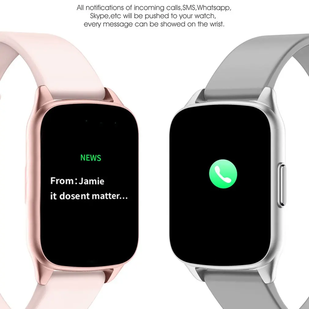 

KW17 Smart Watch Heart Rate Monitor Message Reminder Fitness Tracker Sleep Tracker Men Women Sport Smart Watch for Android IOS