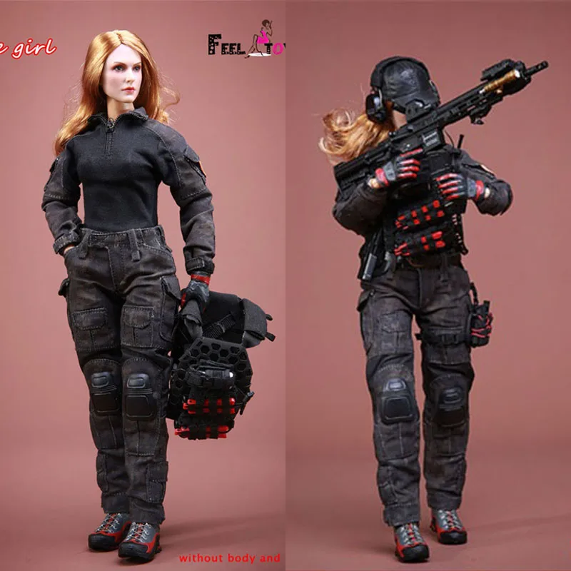

1/6th Feeltoys FT007 комплект оборудования для солдат файтинг-девушек Женская одежда Аксессуары подходит для 12 дюймов Женская экшн-фигурка тела