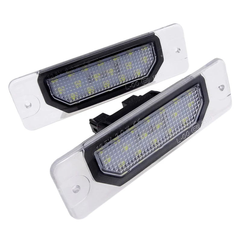 1 пара светильник для номерного знака 18SMD без ошибок светодиодный OEM прямой Infiniti