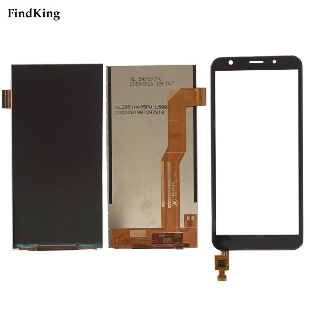 

5.0'' LCD Display For LEAGOO Z10 Mobile Phone LCD Display Touch Screen Digitizer Panel Sensor Tools Front Glass 3M Glue