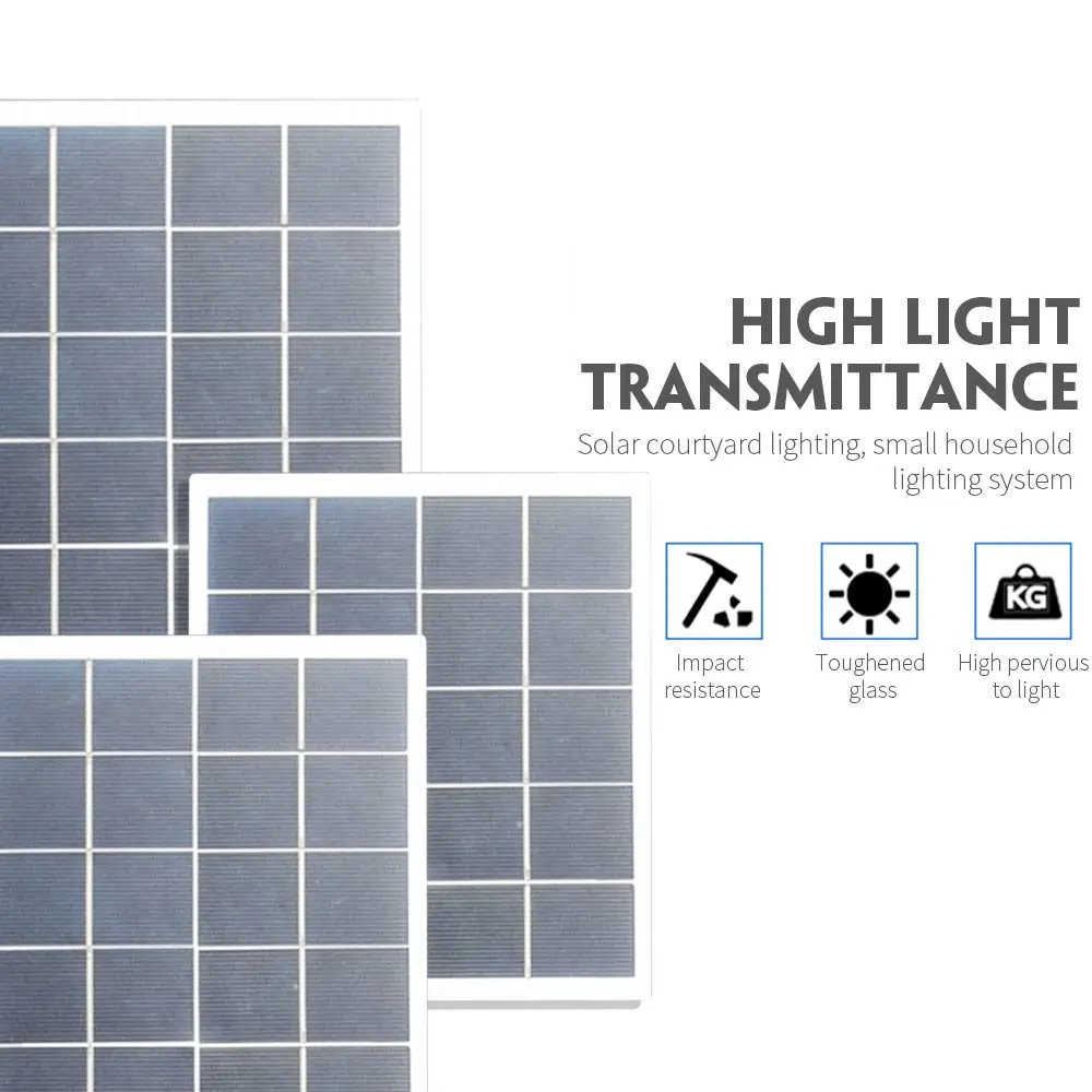 Поликристаллическая Кремниевая солнечная панель класса А 4 Вт 5 В ламинированная