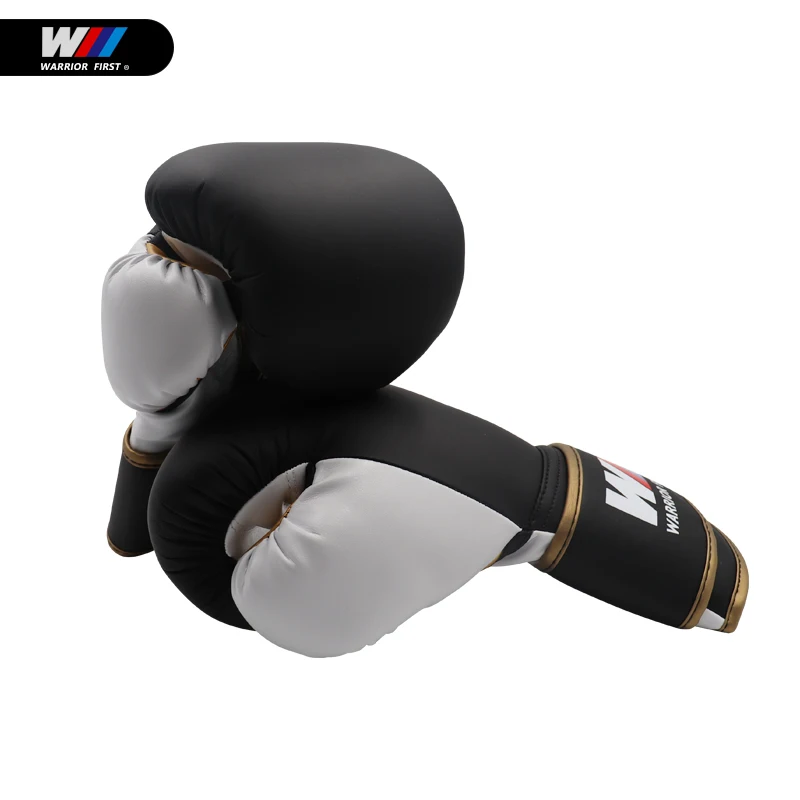 

12OZ Microfiber PU Professional Boxing Gloves Muay Thai Fight Sanda Martial Arts Bag Punching Training Mitts Boxing Gloves