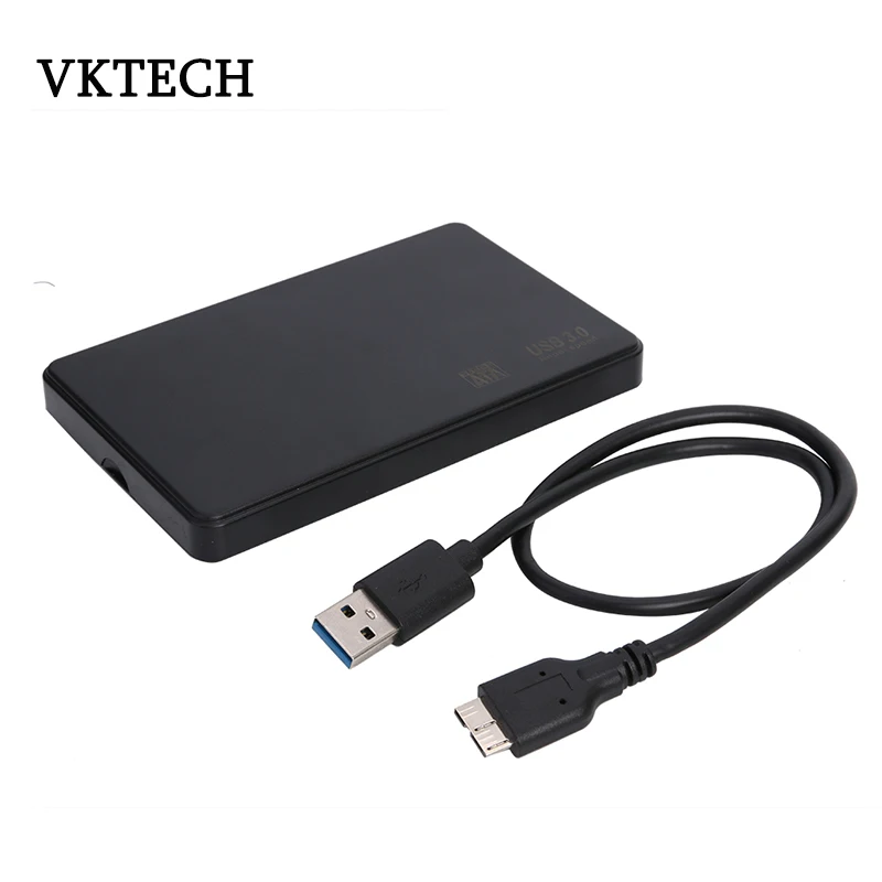 2 5 дюймовый USB 3 0 к SATA3 Box 5GMbps Высокоскоростной Поддержка 6 ТБ HDD Внешний чехол для SSD