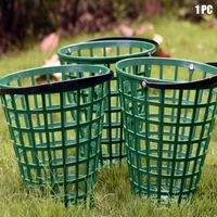 golf ball basket green carrying with handle home stackable portable space saving nylon outdoor practical storage container clubs
