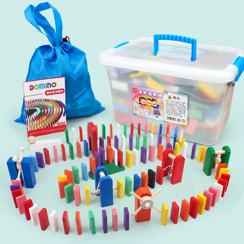 200/300 шт. Детский конструктор домино | Игрушки и хобби