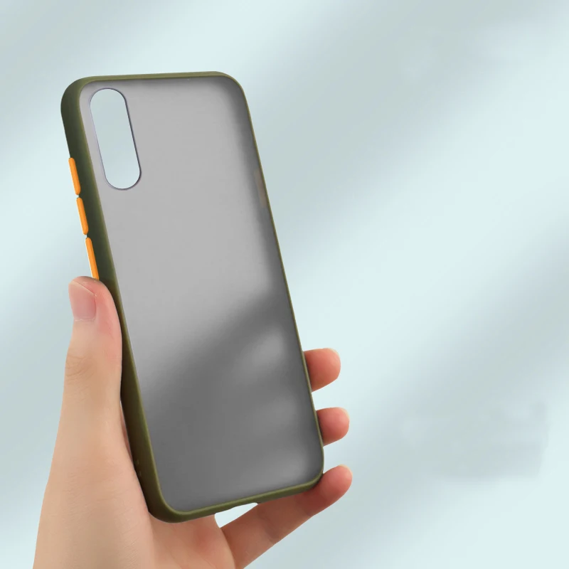 Matte Transparent Hard Case for Xiaomi MI CC9 A3 Lite Phone Cover Silicone Frame Shockproof Clear Transluce Back |