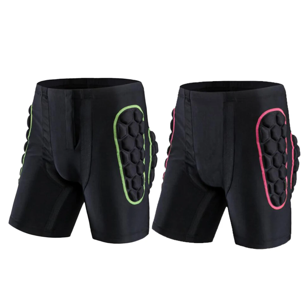 Шорты с 3d-подкладкой для катания на лыжах и сноуборде защитные штаны бедрах