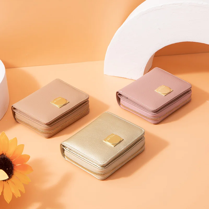 

Zipper Coin Pocket Women Wallet pu Leather Card Holder Brand Designer Forever Young Female Wallets Purse Portfel Cartera