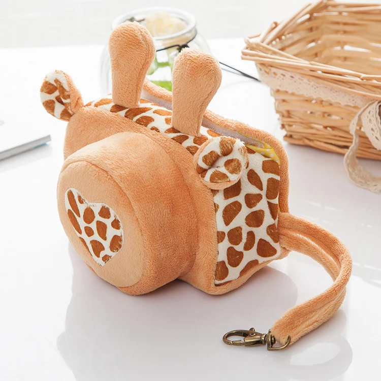 CamDress Golden brown cartoon sika deer long ear plush camera bag Outdoor Camera Backpack for Canon Nikon Sony Pentax | Электроника
