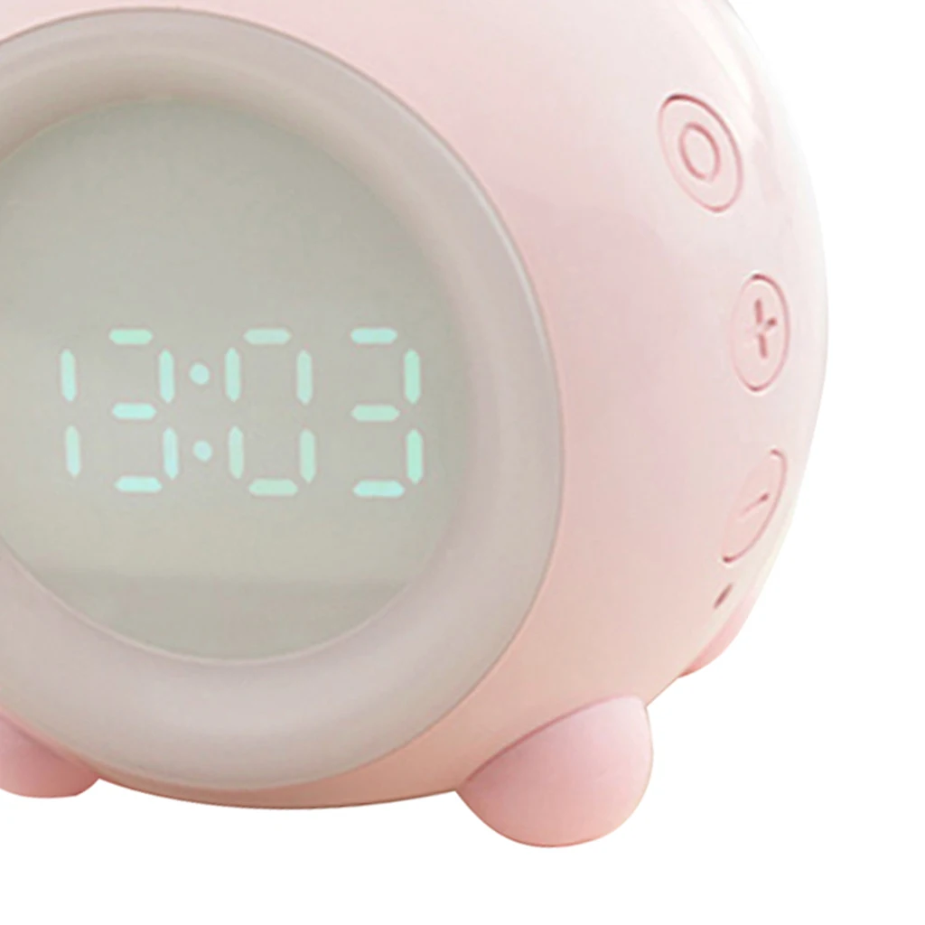 

Digital LED Alarm Clock Date Thermometer Snooze Function Bluetooth App Control