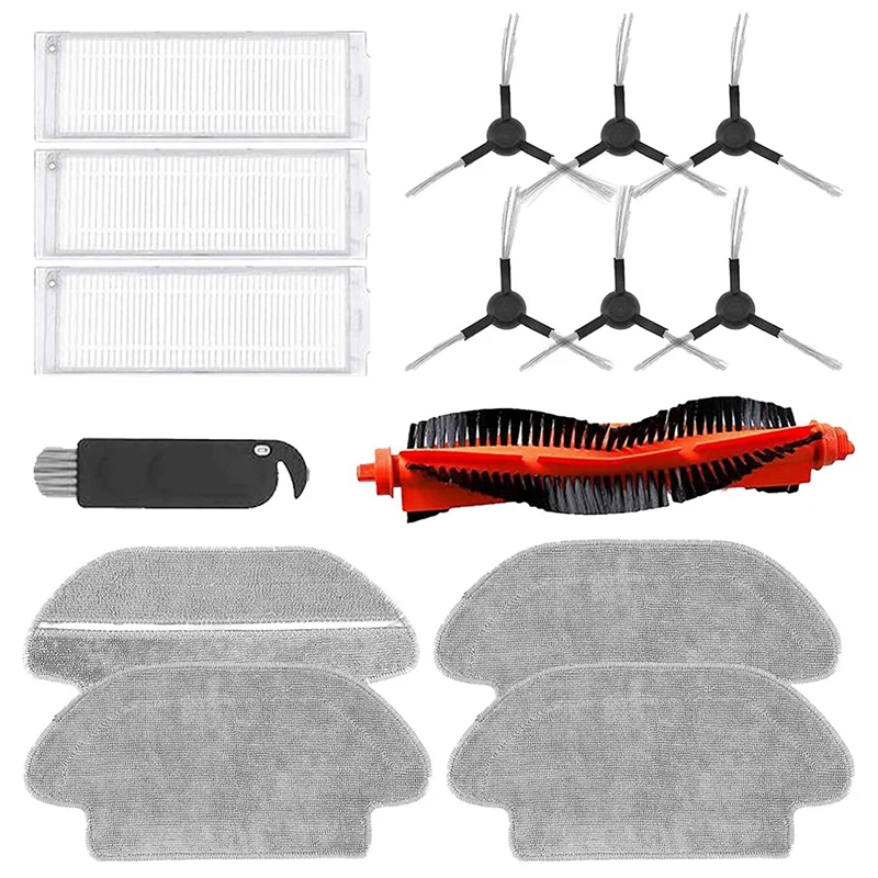 

Wipes Brush Filter Accessories Replacement Parts Set For Xiaomi Mi Robot Vacuum Mop Pro STYJ02YM Vacuum Cleaner Robot