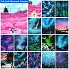 Набор для алмазной вышивки AB, картина 5D сделай сам с пейзажем, вышивка крестиком, мозаика, полное украшение на стену, домашний декор, подарок