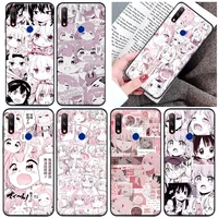 anime girl cartoon japan cute phone case for huawei honor v10 10x 10 lite 20 30 v20 20i lite pro 9 v9 9x coque funda soft tpu