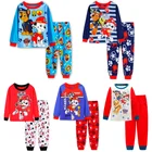 Пижамный комплект из мф Щенячий патруль с длинным рукавом