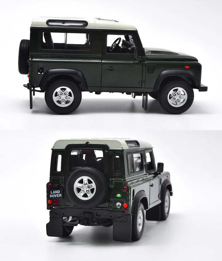 Высокое качество подарок 1:24 Defender внедорожный сплав модель, моделирование литья под давлением дверь оттяните назад Коллекция Модель