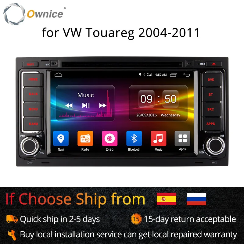 Ownice C500 Android 6.0 4G SIM LTE 2G RAM Car DVD GPS Radio for Volkswagen Touareg T5 Transporter Multivan 2004 2011 Stereo|gps radio|car dvd gpsdvd