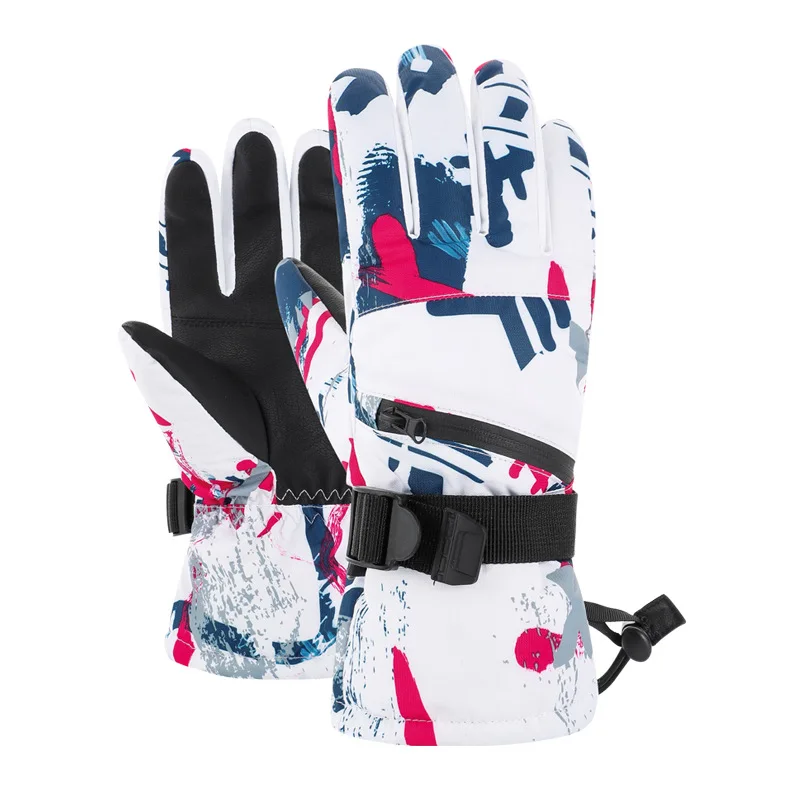 

Лыжные перчатки для мужчин и женщин, сохраняют тепло зимой, утолщенные взрослые перчатки для активного отдыха, альпинизма, поездок, пар, сен...