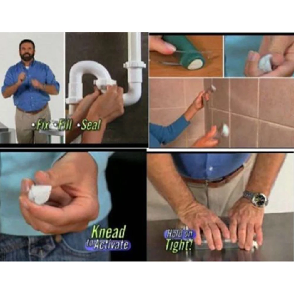 Уплотнительный клей 3 шт./компл. Кухня супер могучий Шпатлёвки металла ремонт