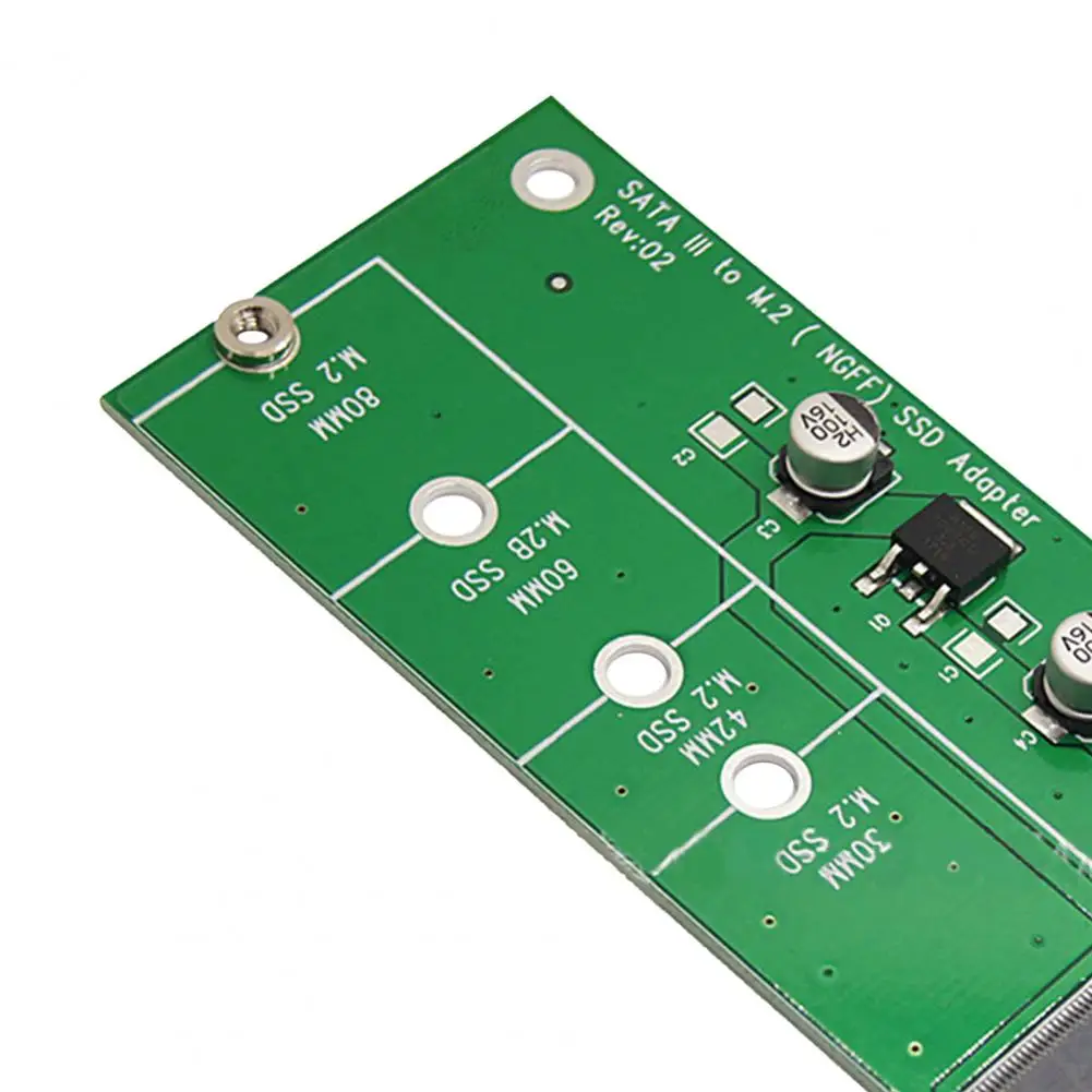 

Hard Drive Converterter Compact High-speed Thin M.2 NGFF to SATA 3 Hard Disk Converter for Desktop