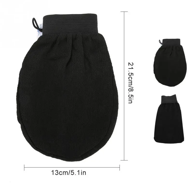 1 шт. мягкая перчатка для перчатки душа и ванной спа-массаж скребок ухода за кожей