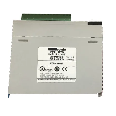 

Новый оригинальный AFP2402 PLC 8-канальный вход FP2SH Аналоговый блок