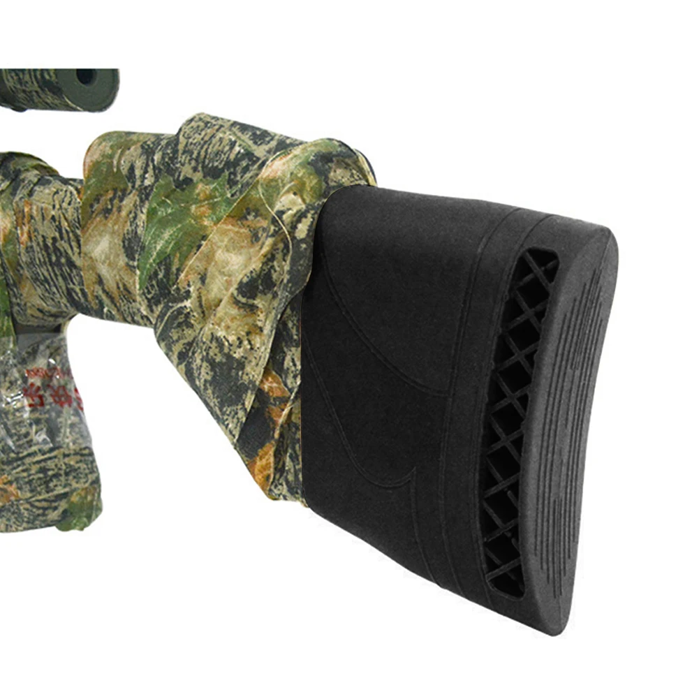 

Rifle Shotgun Slip on Recoil Pad Butt Gun Protector Stock Rubber TPR Hunting Shooting Extension Accessories Black Brown