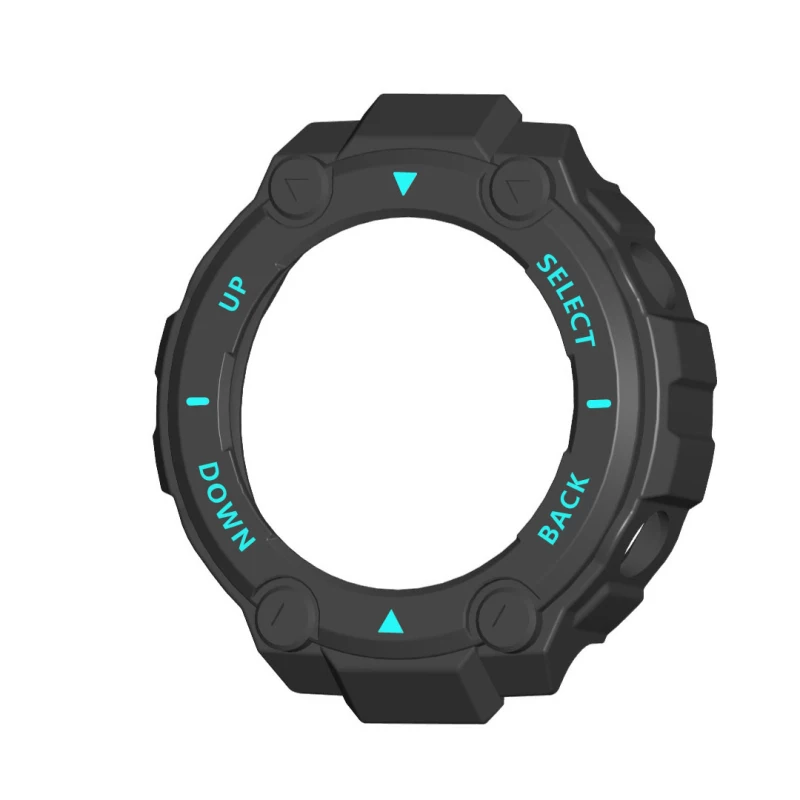 

Protective Cover For Amazfit T-Rex Watch TPU Shell Case Soft Bumper Frame Protector For Huami Amazfit T-REX Bracelet TXTB1