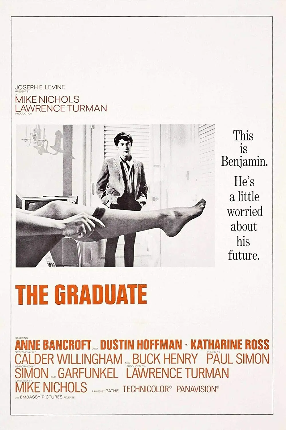 

Anne Bancroft Dustin Hoffman Wall Decor Metal Tin Sign 12x8 Inch