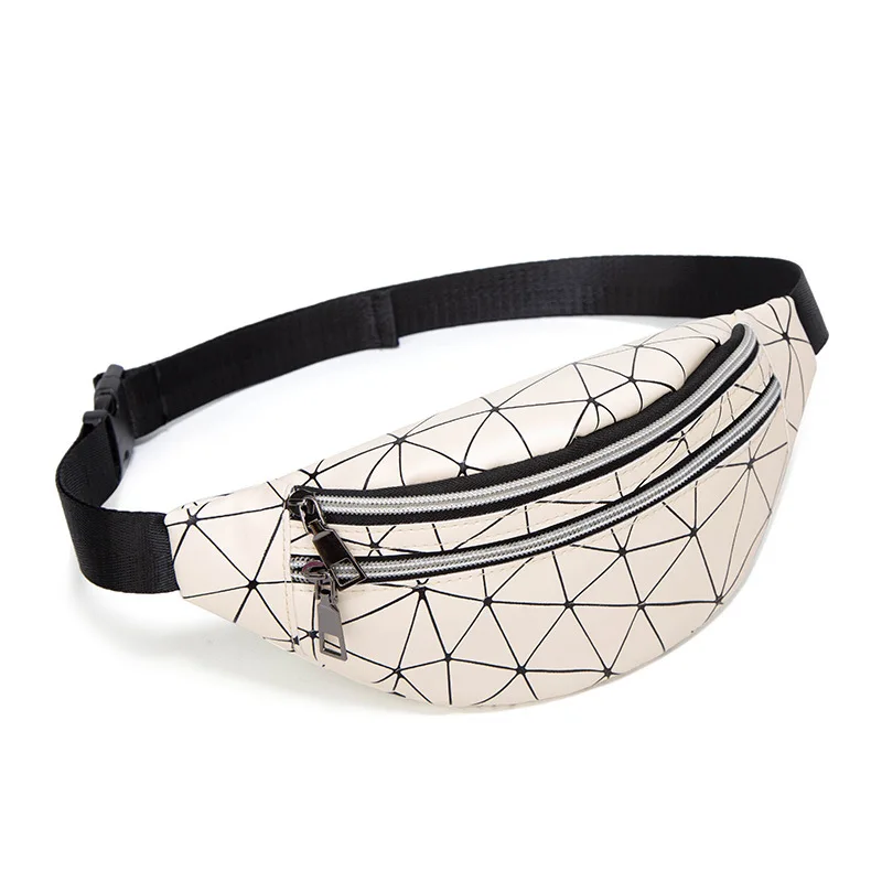 

Geometric Pattern Print Belt Waist Packs Women Crossbody Shoulder Chest Bag Travel Sprots Phone Pouch Fanny Pack Bum Bags
