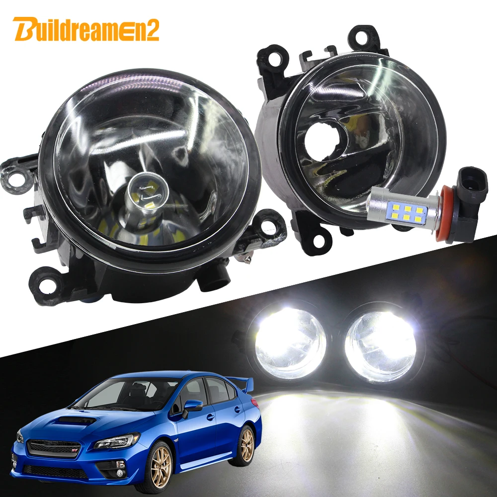 Buildreamen2 для Subaru WRX STI 2015 2016 автомобильный H11 противотуманный светильник комплект