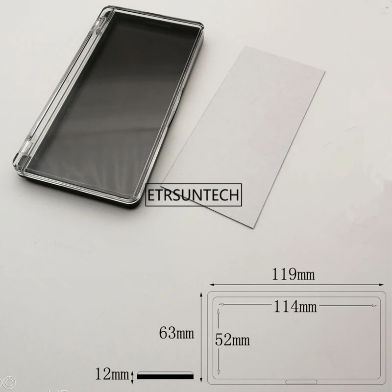 50 шт. прямоугольная Магнитная коробка для макияжа дозирования теней помады блюдо